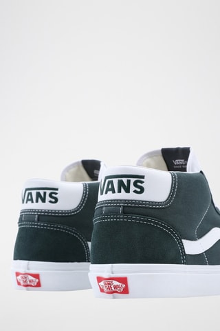 Hoge Leren Sneakers Mid Skool 37 - Kaki