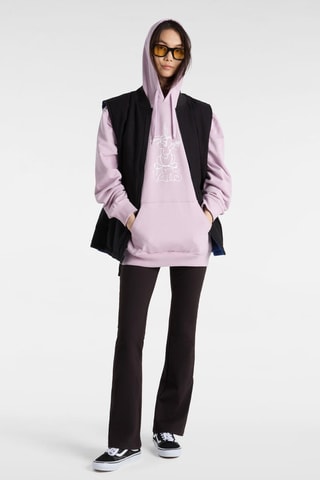 Sweater met Capuchon Crazy Eddy 66 Loose PO - Lichtpaars 