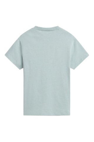 T-shirt GR FLYING V CREW GIRLS - Zeegroen
