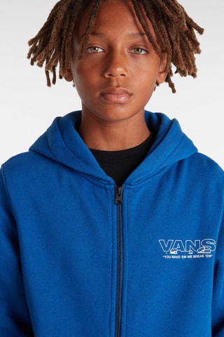 Sweater met Capuchon BY Break Made FZ - Blauw