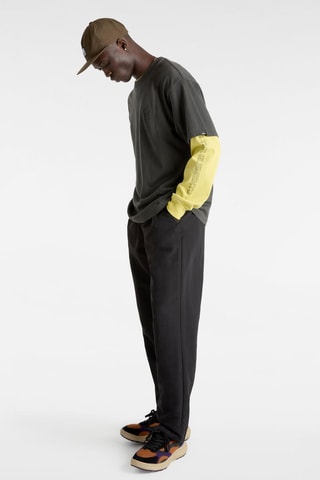 Broek Range Nylon Loose Tapered - Zwart 