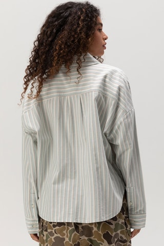 Blouse Antica Boxy LS Shirt - Wit