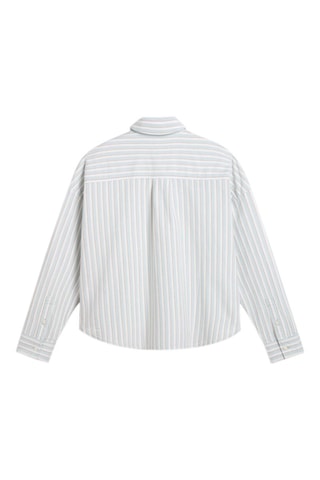 Blouse Antica Boxy LS Shirt - Wit