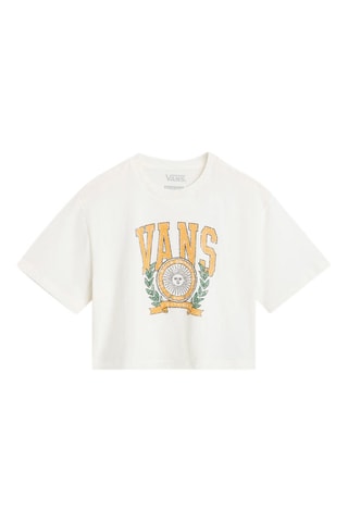 Cropped T-shirt First Team - Wit