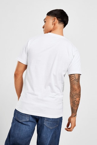 T-shirt LEFT CHEST LOGO II SS - Wit