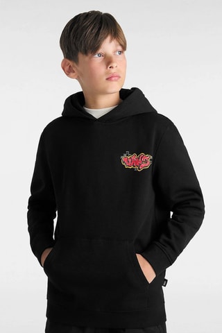 Sweater met Capuchon B TAGGED PO - Zwart