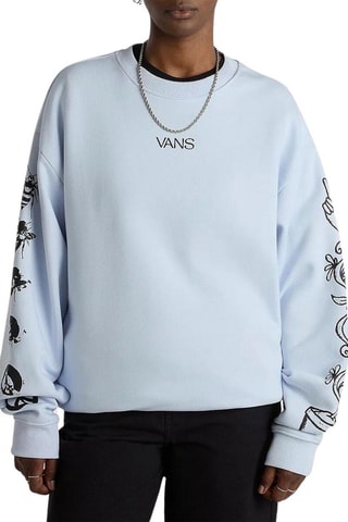 Sweater Peace Os Crew - Hemelsblauw