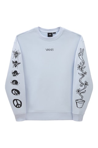 Sweater Peace Os Crew - Hemelsblauw