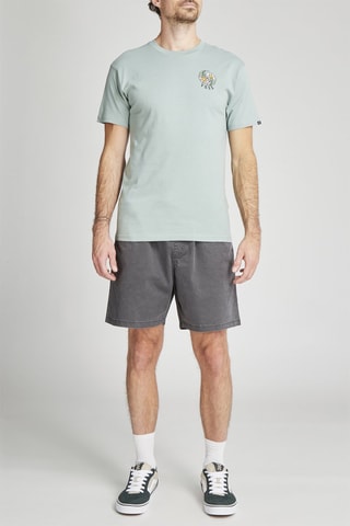 T-shirt Zeegroen