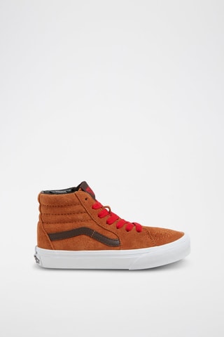 Hoge Leren Sneakers Sk8-Hi - Camel