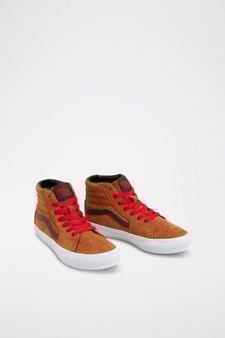 Hoge Leren Sneakers Sk8-Hi - Camel