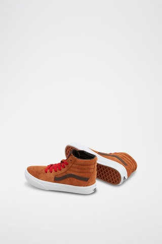 Hoge Leren Sneakers Sk8-Hi - Camel