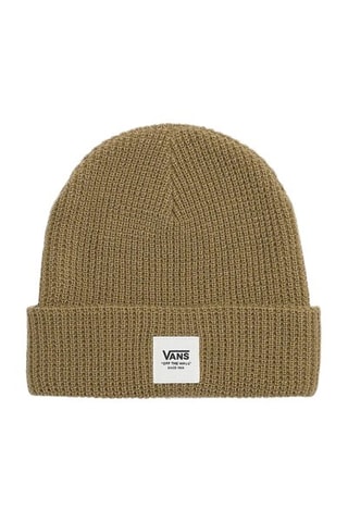 Muts Vans Waffle Cuff Beanie - Olijfgroen