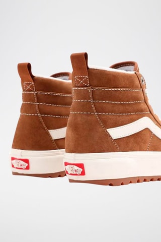 Hoge Nubuck Sneakers Dachshund   Bruin