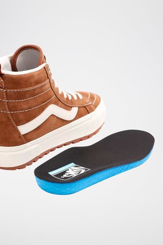 Hoge Nubuck Sneakers Dachshund   Bruin