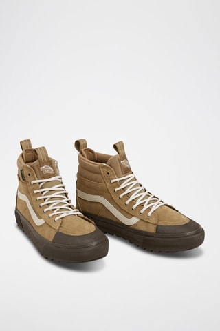 Hoge Leren Sneakers MTE SK8-Hi - Kaki