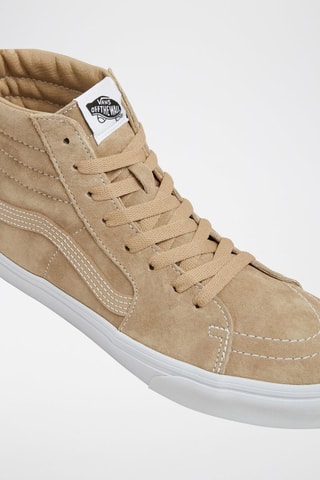 Hoge Nubuck Sneakers Sk8-Hi - Lichtbruin 