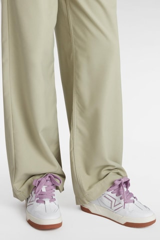 Leren Sneakers Upland - Wit en paars