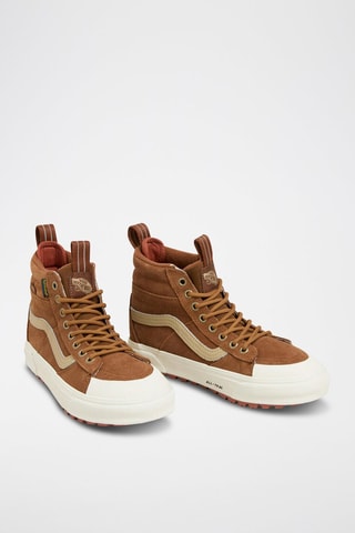 Hoge Leren Sneakers MTE Sk8-Hi - Camel