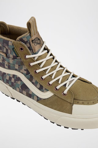 Leren Surfschoenen Sk8-hi Waterproof - Bruin 