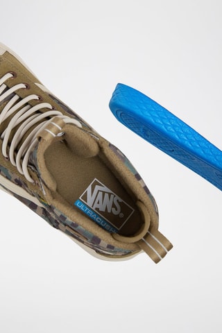 Leren Surfschoenen Sk8-hi Waterproof - Bruin 