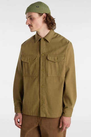 Overhemd Colegrove Shacket - Olijfgroen 