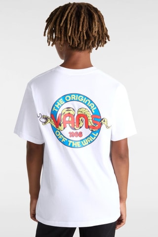 T-shirt Goodness Snakes SS - Wit