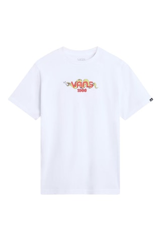 T-shirt Goodness Snakes SS - Wit