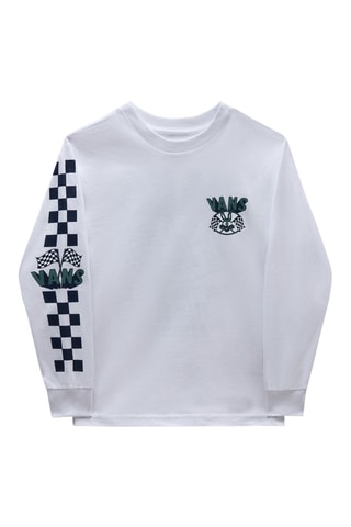 T-shirt BY Vans Racing Rabbit - Wit
