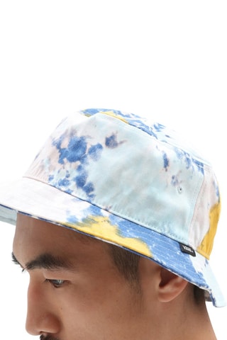 Bobhoedje tie and dye Hemelsblauw en Roze