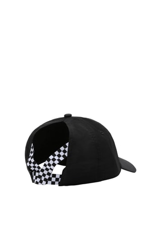 Pet High Back Cap Zwart