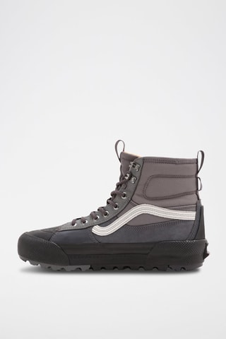 Leren Enkellaarzen Ua Sk8-Hi Gore-tex MTE -3 Donkergrijs