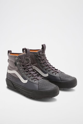 Leren Enkellaarzen Ua Sk8-Hi Gore-tex MTE -3 Donkergrijs