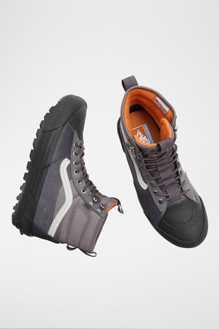 Leren Enkellaarzen Ua Sk8-Hi Gore-tex MTE -3 Donkergrijs