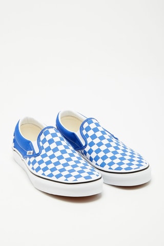 Slip-ons Classic Wit en Kobaltblauw