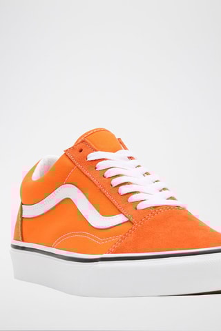Nubuck Sneakers Old Skool Oranje en Wit