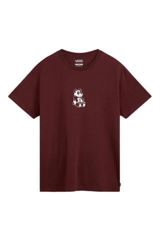 T-shirt V Panda Oversized - Bruin