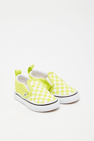 Sneakers Slip On V Geel en Wit