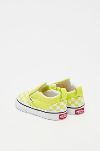 Sneakers Slip On V Geel en Wit
