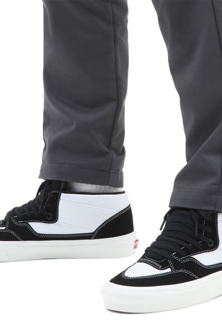 Nubuck Sneakers Half Cab 33 DX Zwart en Wit