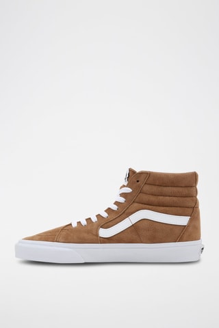 Hoge Nubuck Sneakers Sk8-Hi - Camel
