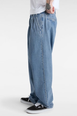 Jeans Wide Legs Authentic Chino Loose Tprd Pltd Dm Pant - Blauw 