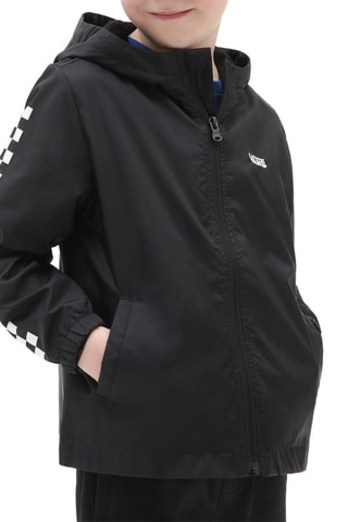 Waterdicht Windjack met Capuchon Regenjas MN Riley - Zwart