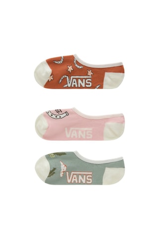 3 Paar Kousenvoetjes Overstimulated - Steenrood en Roze