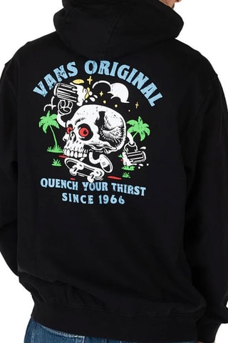 Sweater met Capuchon From the Grave - Zwart