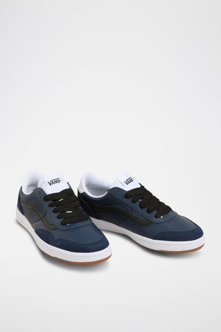 Leren Sneakers Cruze Too CC - Marineblauw en zwart
