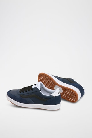 Leren Sneakers Cruze Too CC - Marineblauw en zwart