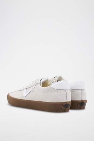 Nubuck Sneakers Sport Low - Ecru