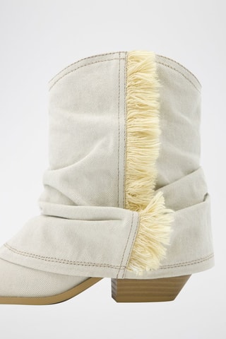Botins de ganga - Branco