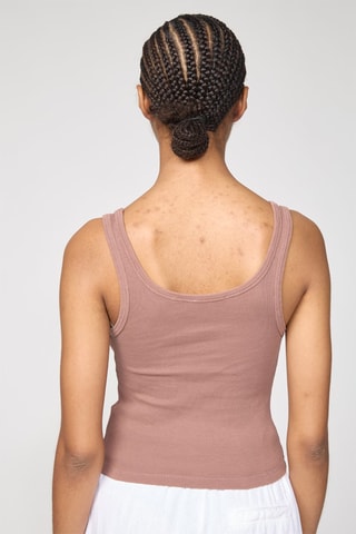 Camisola de alças - Rosa-velho